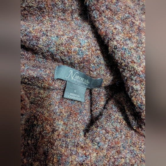 Natural Reflections Cozy Colorful Turtleneck Sweater Size Small! - Picture 2 of 2